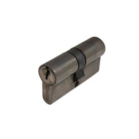 60mm Euro Double Cylinder - Key/Key in Natural Bronze