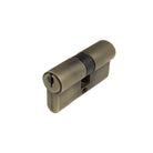 60mm Euro Double Cylinder - Key/Key in Roman Brass