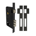 60mm Euro Mortice Lockcase (86mm Case) in Matt Black