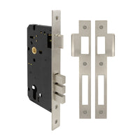60mm Euro Mortice Lockcase (86mm Case) in Satin Stainless
