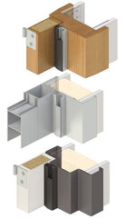 RAVEN RP10Si Perimeter Seal, Long Single Door Set 6500mm - Sides 2750mm, Top 1000mm in Grey