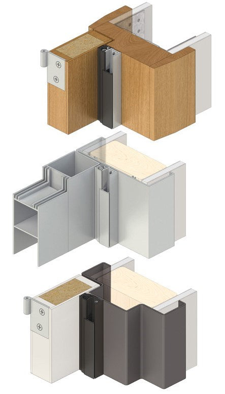 RAVEN RP10Si Perimeter Seal, Long Single Door Set 6500mm - Sides 2750mm, Top 1000mm in Grey