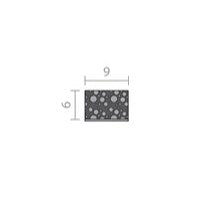 RAVEN RP14 Self Adhesive Seal 5000mm in Grey