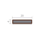 RAVEN RP2004 Intumescent Seal Seal 2100mm in White