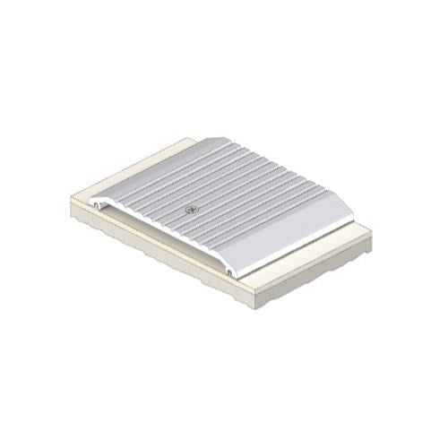RAVEN RP28 Threshold Plate W127mm x H13mm high x L3000mm in Clear Anodised