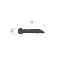 RAVEN RP303 Solid EPDM 915mm in Black