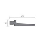 RAVEN RP351Si Silicon Rubber 1000mm in Grey