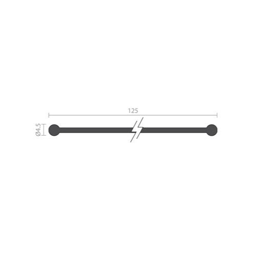RAVEN RP381 EPDM - Solid 1000mm in Black