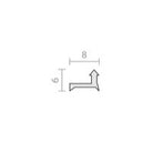 RAVEN RP404A Flex PVC 1000mm in Grey