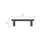 RAVEN RP424 Rigid PVC 3000mm in Black