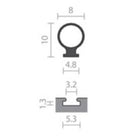 RAVEN RP640 TPE Flame Retardent Weather Strip 24m in Black