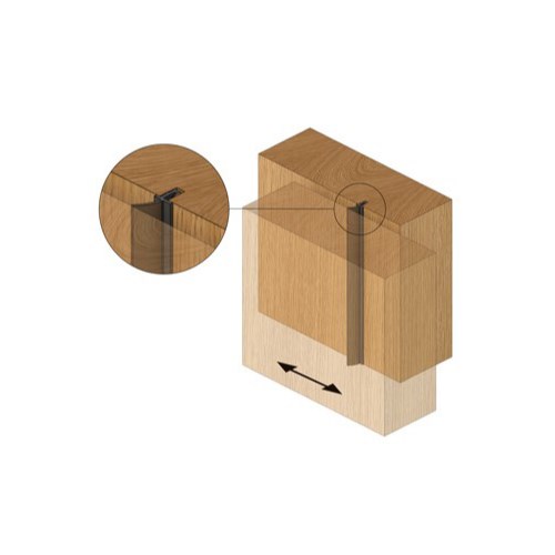RAVEN RP73 Perimeter Seal 1000mm in Brown
