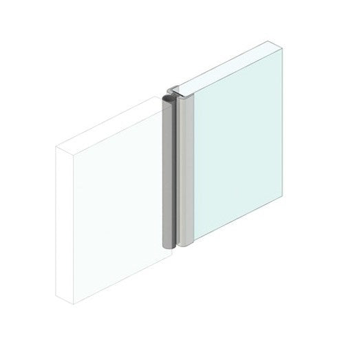 RAVEN RP79H Astragal Seal 3000mm in Clear Anodised