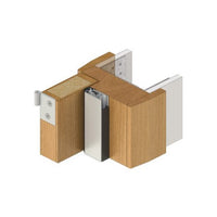 RAVEN RP87HSi Perimeter Seal, Long Single Door Set 6300mm - Sides 2750mm, Top 1000mm in Clear Anodised
