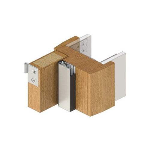 RAVEN RP87HSi Perimeter Seal, Single Door Set 5200mm - Sides 2100mm, Top 1000mm in Clear Anodised
