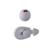 Xcel Slide Lock & Indicator Set ANMB - With Screw Fixings in Antimicrobial Coating