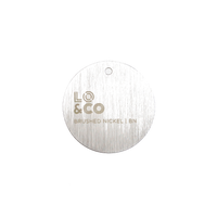 Lo & Co Sample Chip in Brushed Nickel