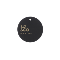 Lo & Co Sample Chip in Matt Black