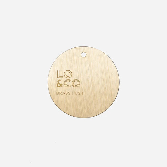 Lo & Co Sample Chip in Brass