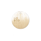 Lo & Co Sample Chip in Satin Brass