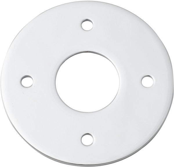 Adaptor Plate Pair Round Rose Polished Chrome D60mm in Polished Chrome