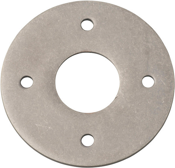 Adaptor Plate Pair Round Rose Distressed Nickel D60mm in Distressed Nickel