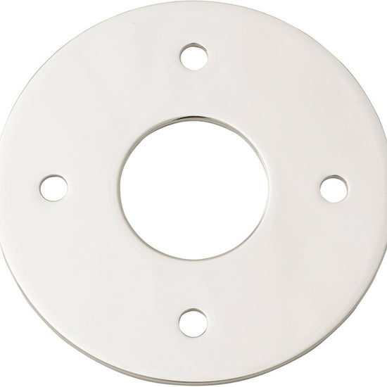 Adaptor Plate Pair Round Rose Polished Nickel D60mm in Polished Nickel