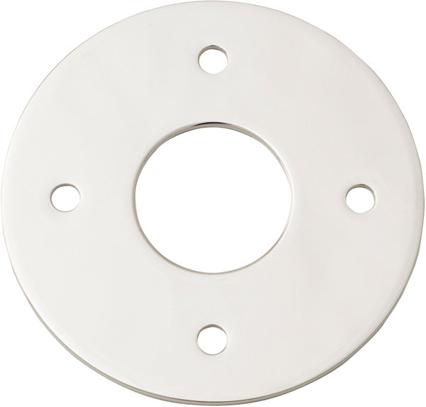 Adaptor Plate Pair Round Rose Polished Nickel D60mm in Polished Nickel