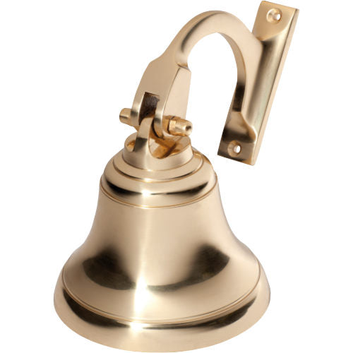 Ships Bell Polished Brass D100mm in Polished Brass