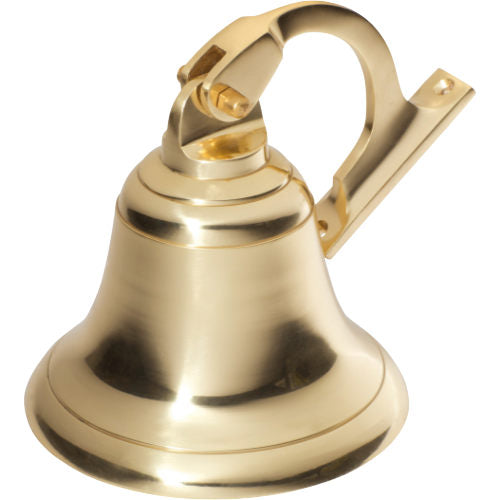 Ships Bell Polished Brass D125mm in Polished Brass