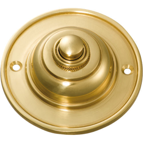 Bell Press Classic Round Polished Brass D75mm in Polished Brass