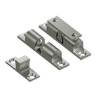 Double ball catch 50mm by Style Finish Doorware showing metal latch mechanism on white background.
