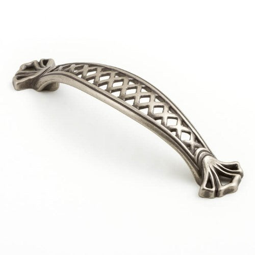 Castella Opera Cabinet Pull Handle in Pewter
