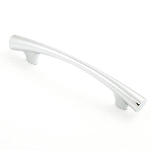 Castella Taper Cabinet Pull Handle in Polished Chrome