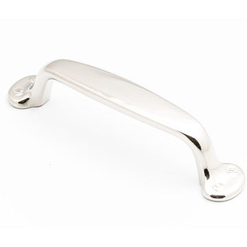 Castella Decade Pull Cabinet Pull Handle (Imitation Face Fixing) in Polished Nickel