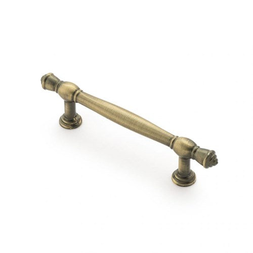 Castella Bentleigh Cabinet Pull Handle in Brushed Antique Brass