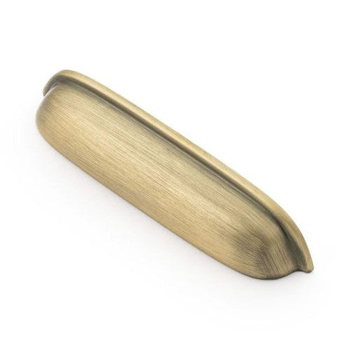 Castella Cabinet Pull Handle in Brushed Antique Brass