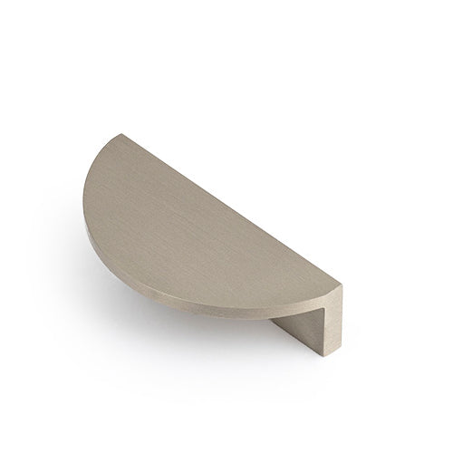 Gyre Semi-Circle 90mm Pull in Dull Brushed Nickel