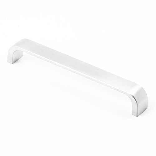 Castella Staple Cabinet Pull Handle in Brushed Nickel