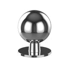 Brass cabinet knob by Kethy with a polished finish, featuring a classic round design for kitchen or furniture use.