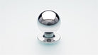 Back-to-back pair Brass Cabinet Knob 30mm Bulb incl fittings in Polished Chrome