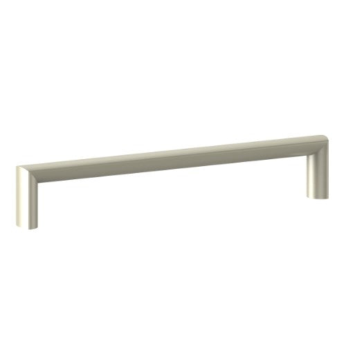 Oblong Cabinet Pull Handle in Brushed Nickel