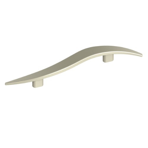 Wave Handle 96mm in Brushed Nickel