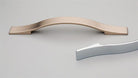 Cabinet Pull Handle 160mm CTC in Stainless Effect