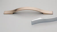 Cabinet Pull Handle 160mm CTC in Stainless Effect