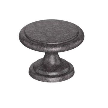 Cabinet Knob. Knob 29.8mm in Antique Pewter