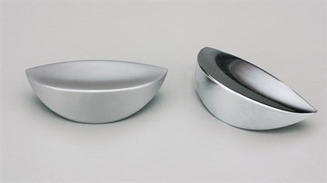 Two Finger Cabinet Knob 45mm in Satin Chrome