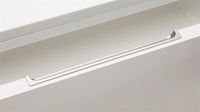 Back Edge Pull 200mm O/A 3 Dowel in Matt Nickel