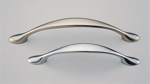 Slim DB Cabinet Pull Handle 96mm in Satin Chrome