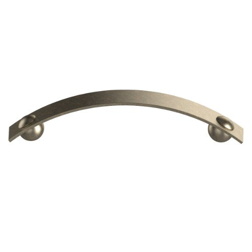 Flt Hampton Handle 128mm in Oxidised Tin